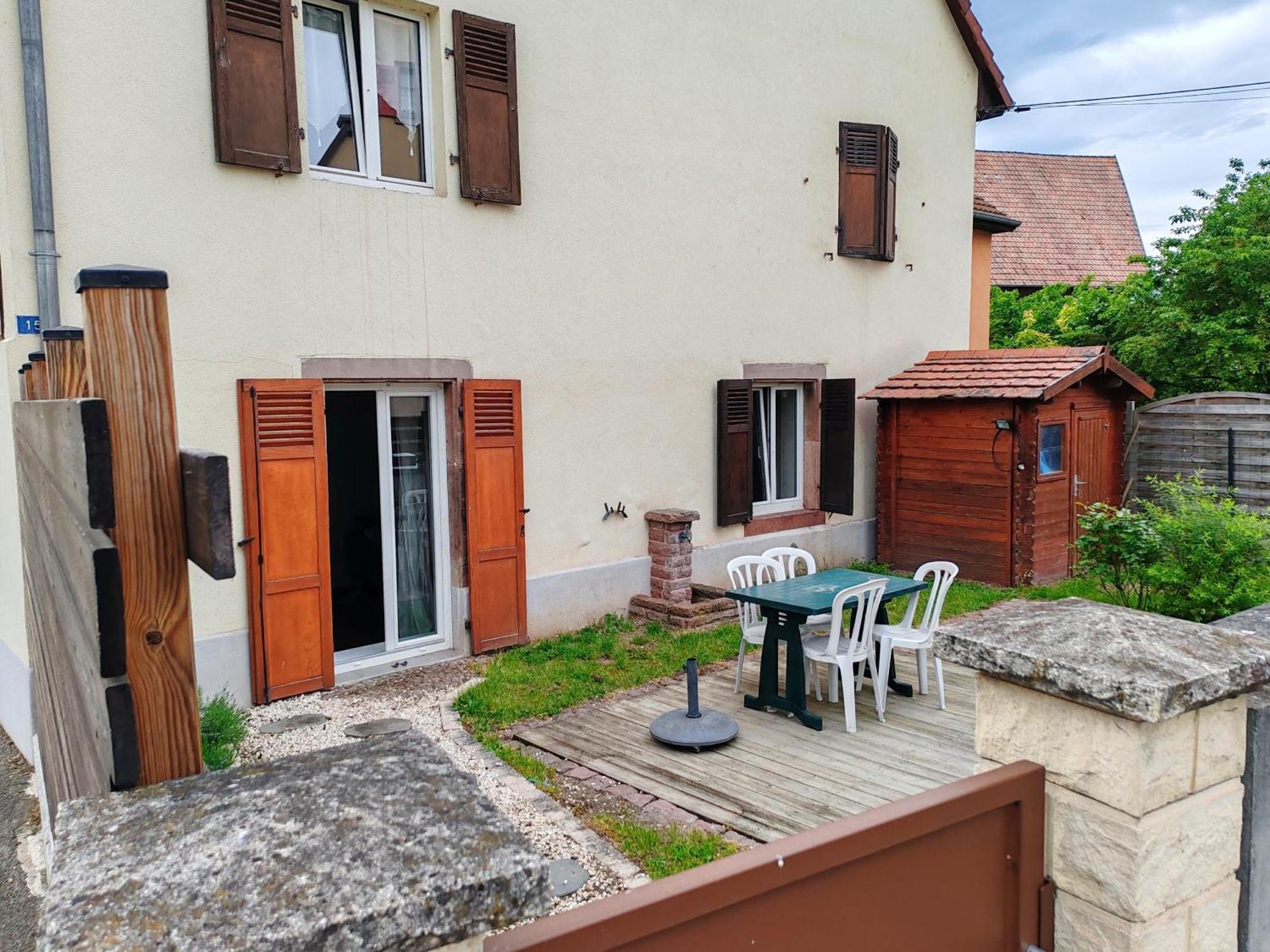 Le Cocon Du Bord De L'Ill Apartment Illhaeusern Bagian luar foto